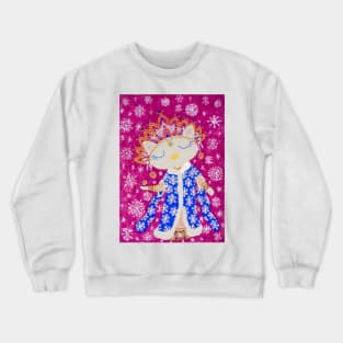 Snegurochka Kitty Crewneck Sweatshirt